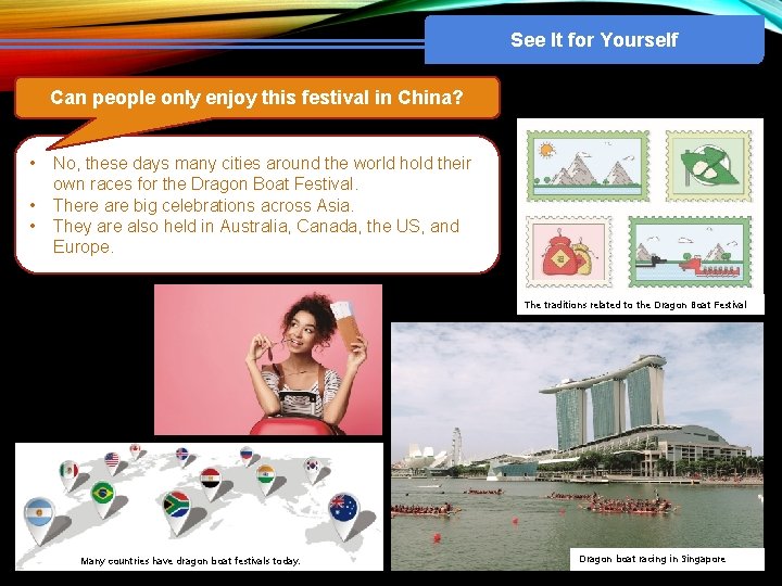 See It for Yourself Can people only enjoy this festival in China? • •