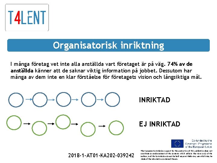 Organisatorisk inriktning I många företag vet inte alla anställda vart företaget är på väg.