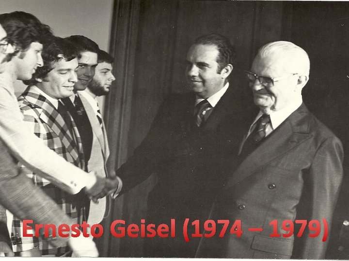 Ernesto Geisel (1974 – 1979) 