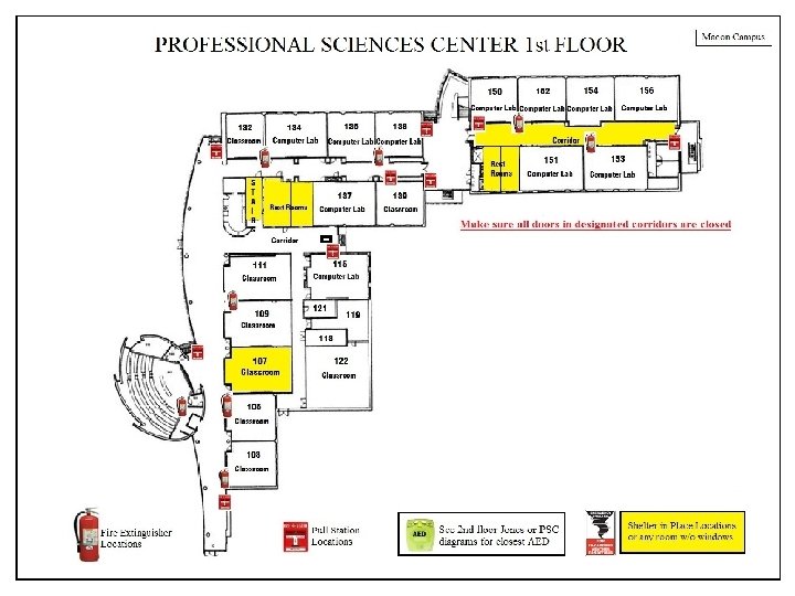 2 nd and 3 rd floors will also assemble on 1 st floor 