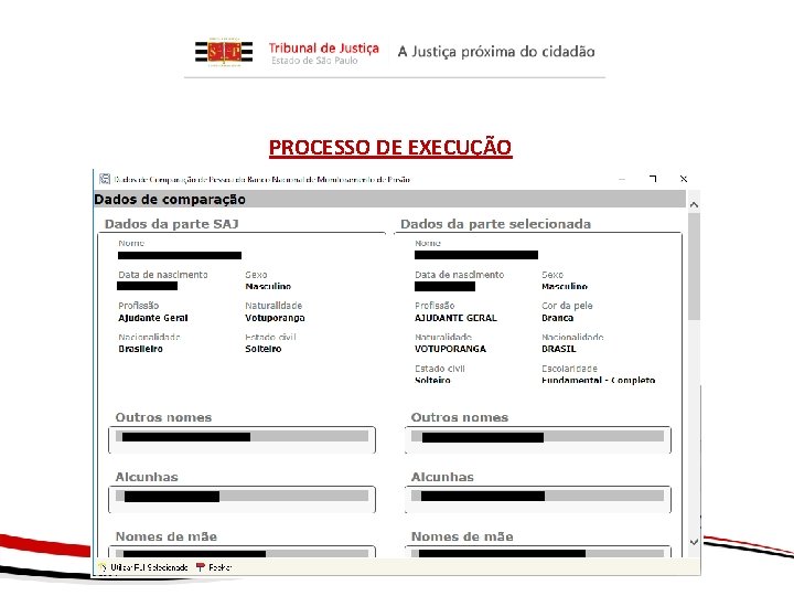 PROCESSO DE EXECUÇÃO 