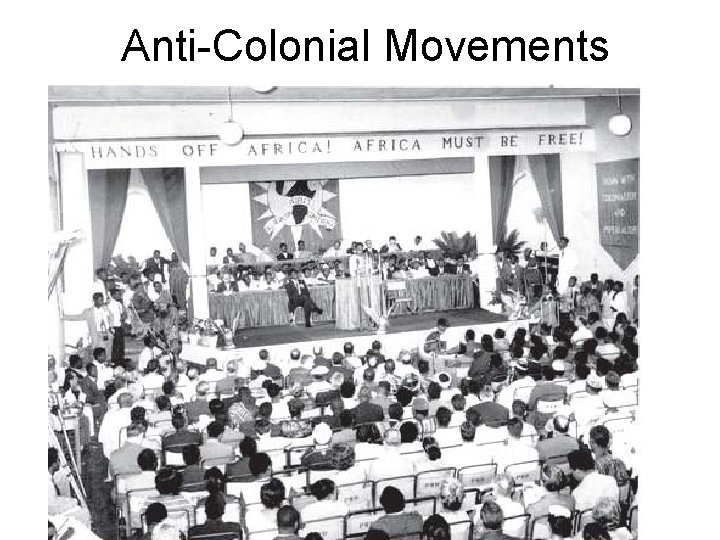 Anti-Colonial Movements 