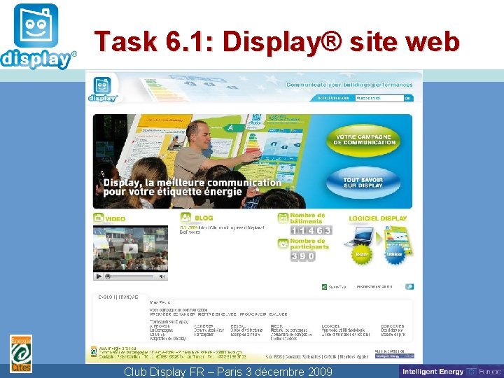 Cliquez pour modifier le style du Task 6. 1: Display® site web titre Club