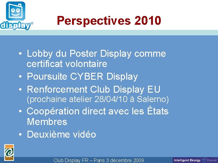 Cliquez pour modifier le style du Perspectives 2010 titre • Lobby du Poster Display