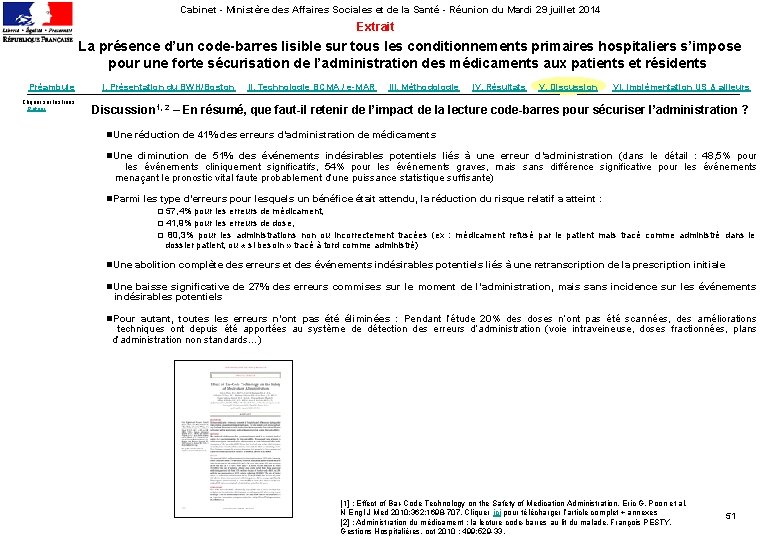 Cabinet - Ministère des Affaires Sociales et de la Santé - Réunion du Mardi