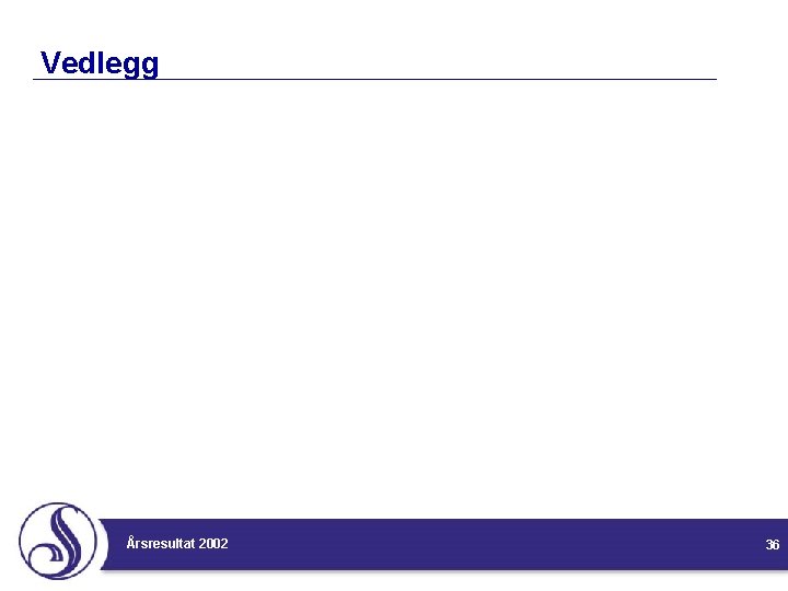 Vedlegg Årsresultat 2002 36 