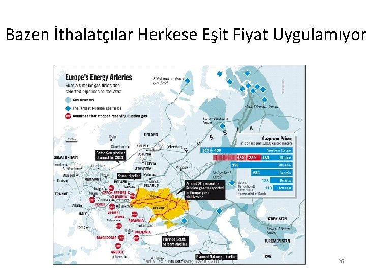 Bazen İthalatçılar Herkese Eşit Fiyat Uygulamıyor Fatih Dönmez - Barış Sanlı - 2012 26