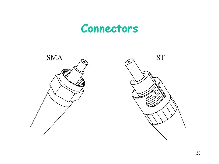 Connectors 30 