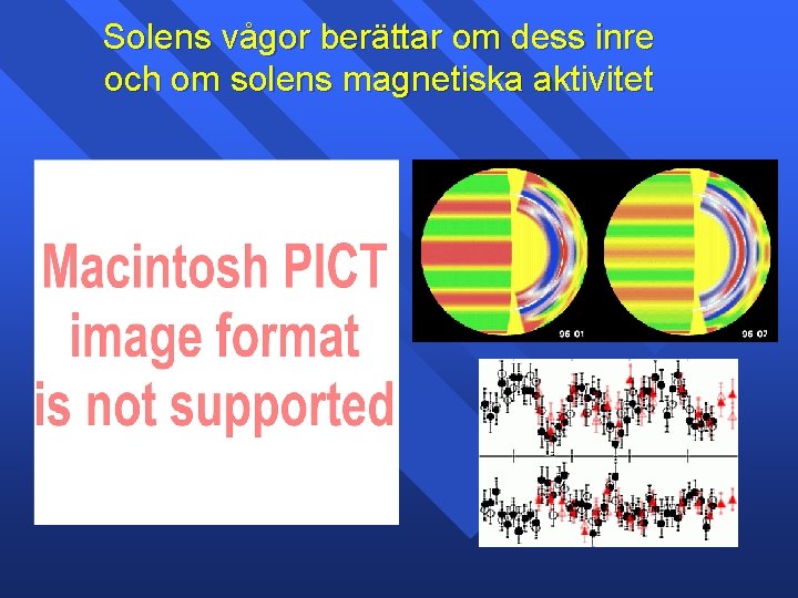 Solens vågor berättar om dess inre och om solens magnetiska aktivitet 