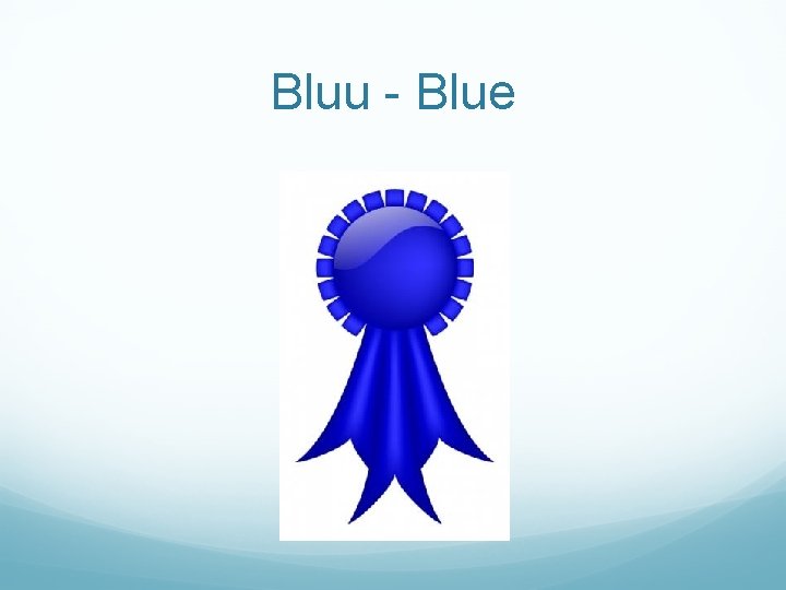 Bluu - Blue 