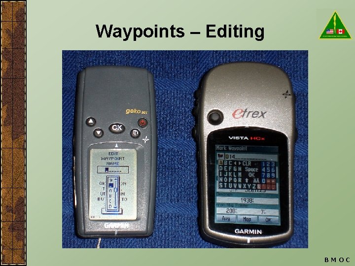 Waypoints – Editing BMOC 