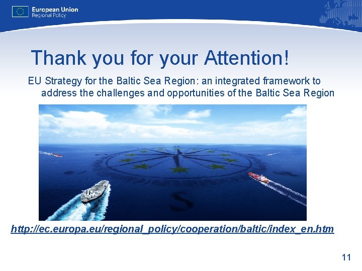 EU Strategy for the Baltic Sea Region as