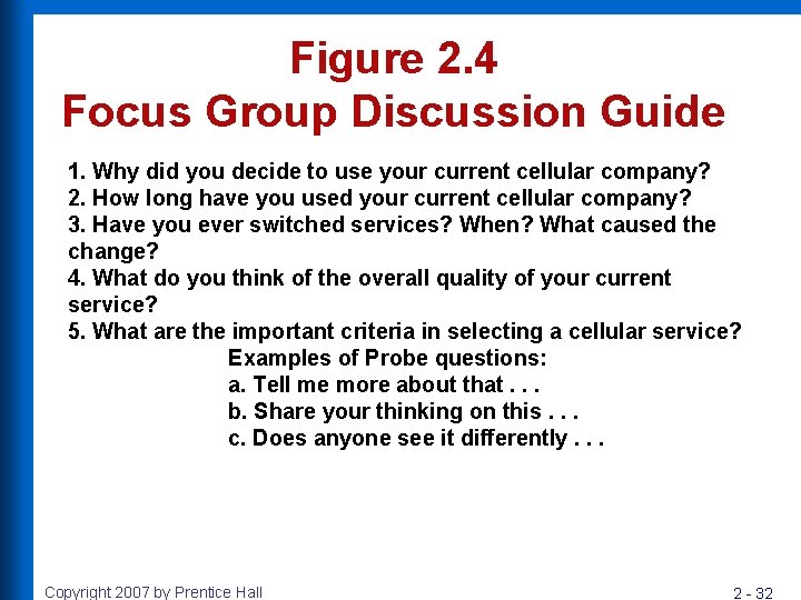 Figure 2. 4 Focus Group Discussion Guide 1. Why did you decide to use