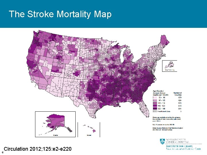 The Stroke Mortality Map 6 Circulation 2012; 125: e 2 -e 220 