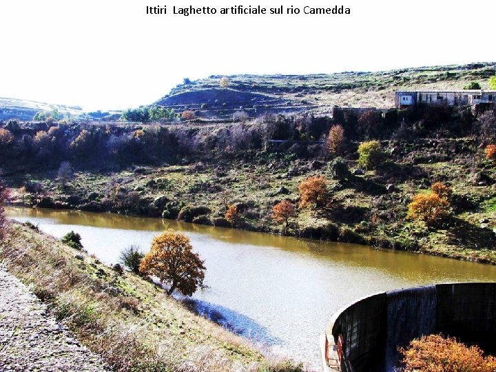 Ittiri Laghetto artificiale sul rio Camedda 