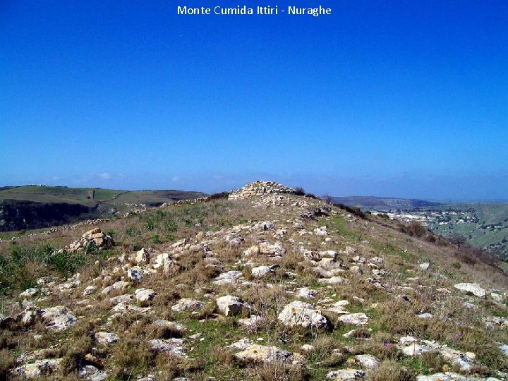 Monte Cumida Ittiri - Nuraghe 