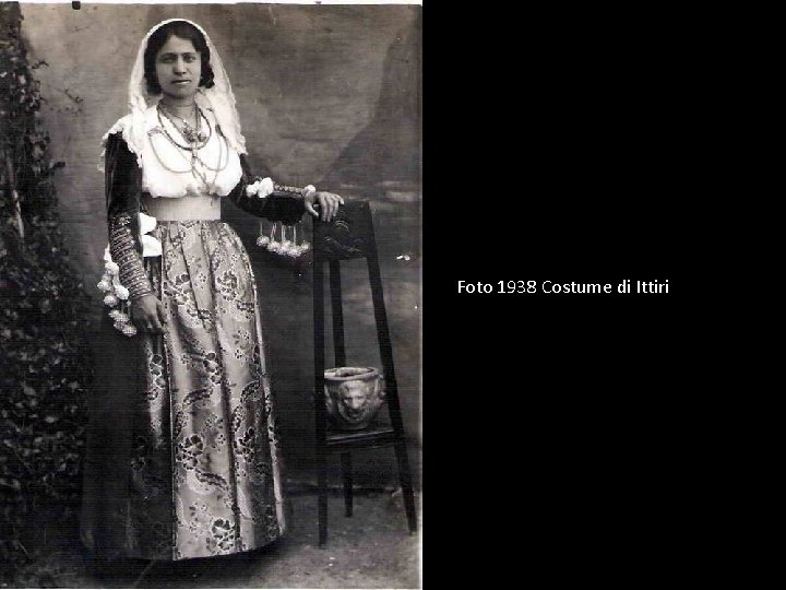 Foto 1938 Costume di Ittiri 