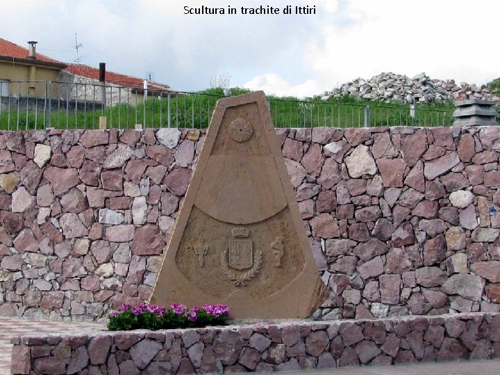 Scultura in trachite di Ittiri 