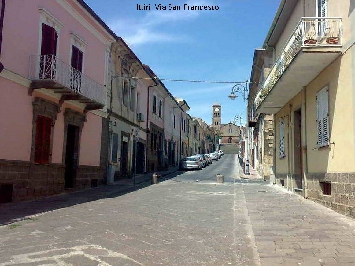 Ittiri Via San Francesco 