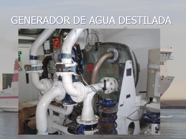 GENERADOR DE AGUA DESTILADA 