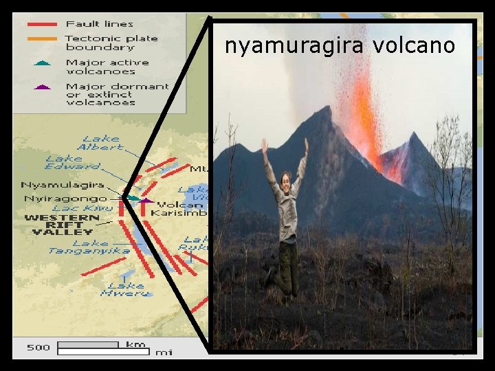 nyamuragira volcano Nyiragongo volcano 