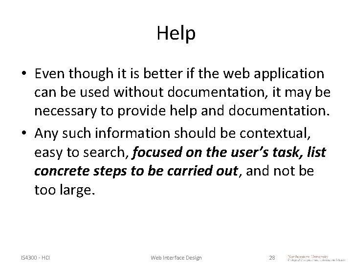 Help • Even though it is better if the web application can be used Help • Even though it is better if the web application can be used