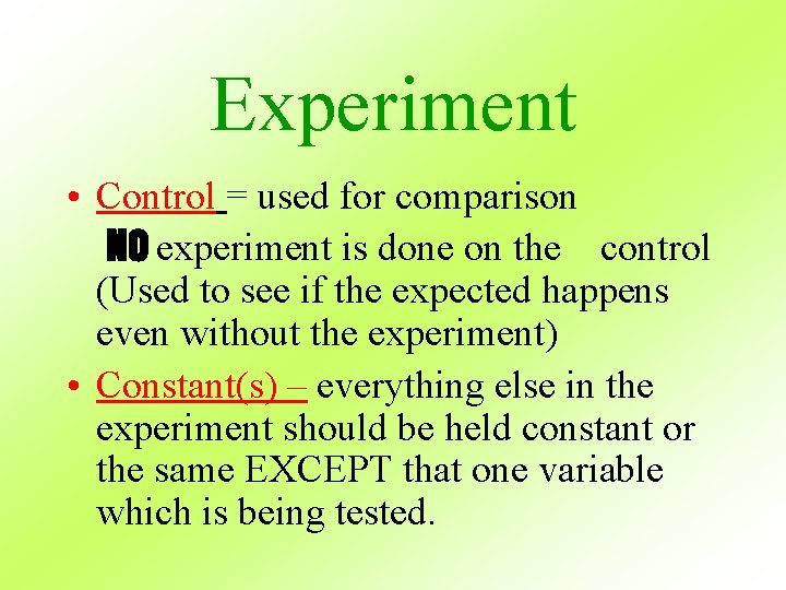 Scientific Method stepbystep method of problem solving used
