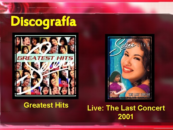 Discografía Greatest Hits Live: The Last Concert 2001 