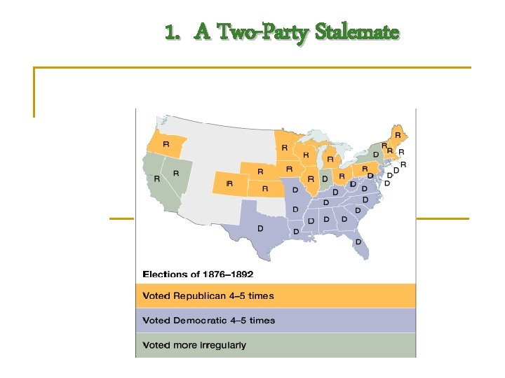 1. A Two-Party Stalemate 