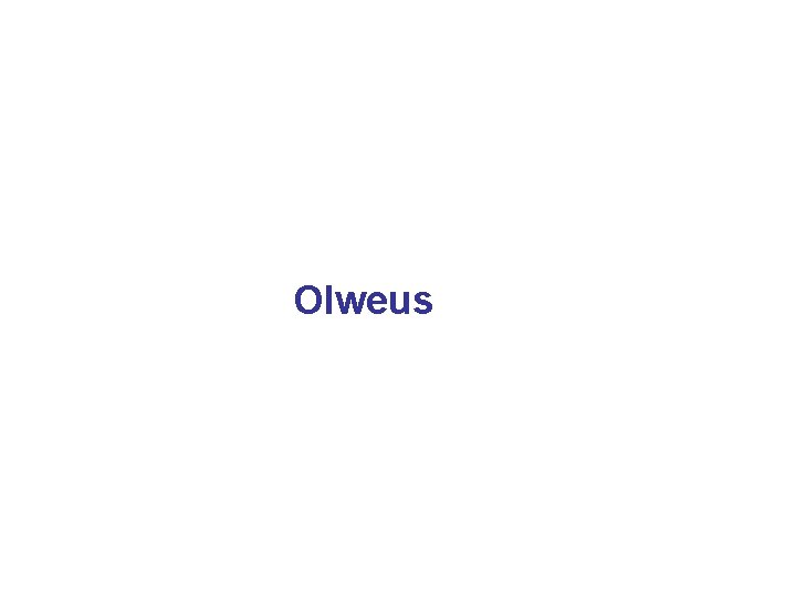 Olweus 