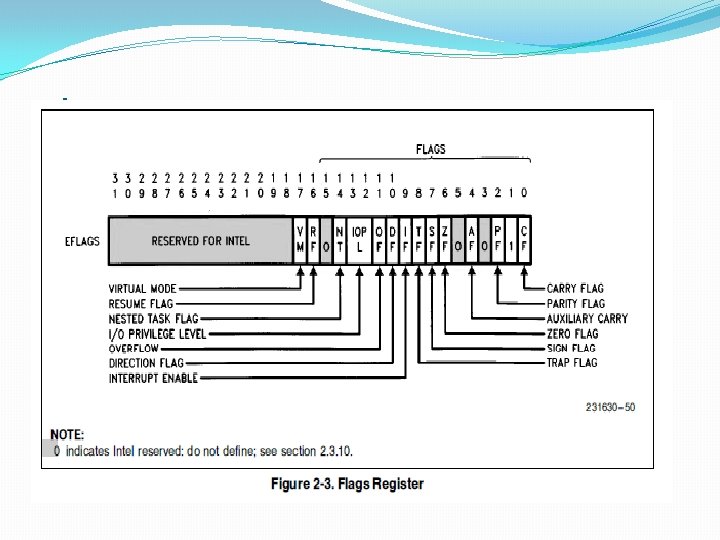 Flag Registers Flag Registers
