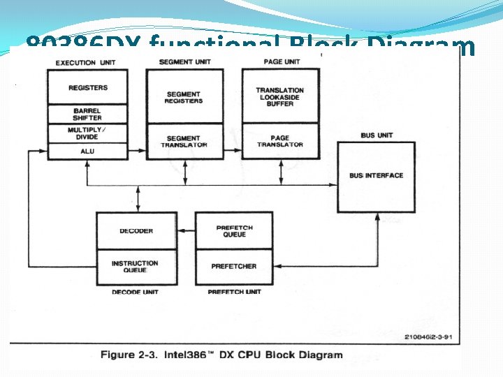 80386 DX functional Block Diagram 80386 DX functional Block Diagram