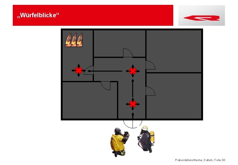 „Würfelblicke“ Präsentationsthema, Datum, Folie 38 