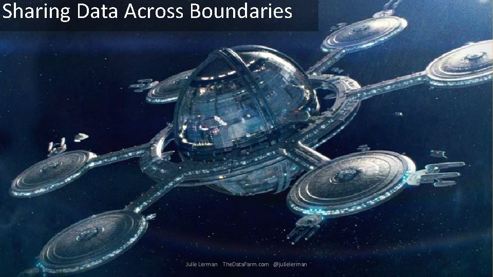 Sharing Data Across Boundaries Julie Lerman The. Data. Farm. com @julielerman 