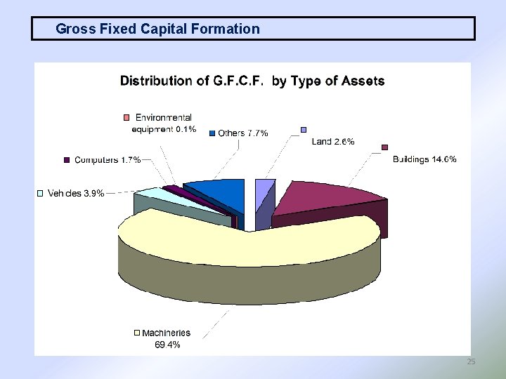 Gross Fixed Capital Formation 25 