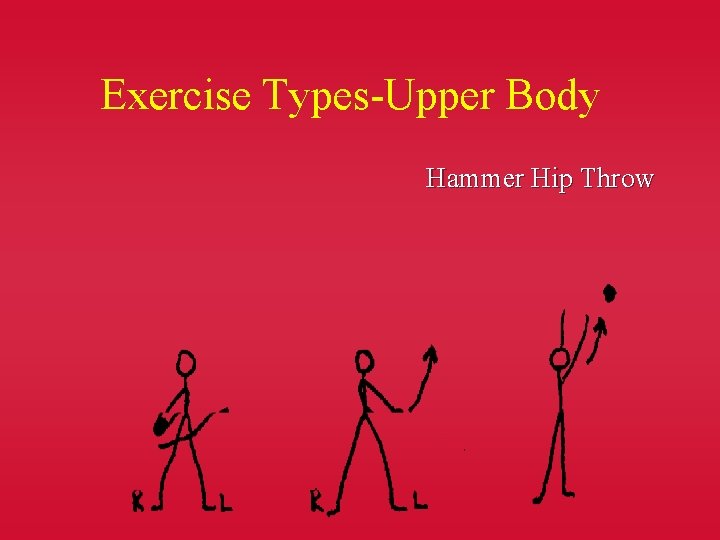 Exercise Types-Upper Body Hammer Hip Throw 