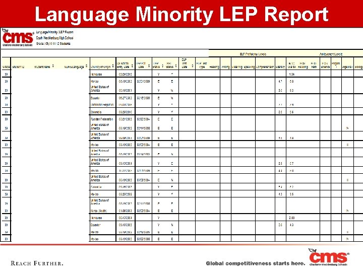 Language Minority LEP Report 