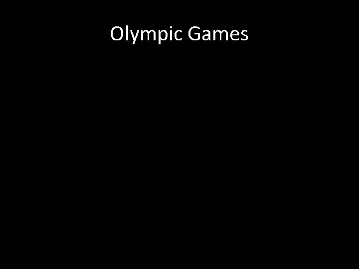 Olympic Games 