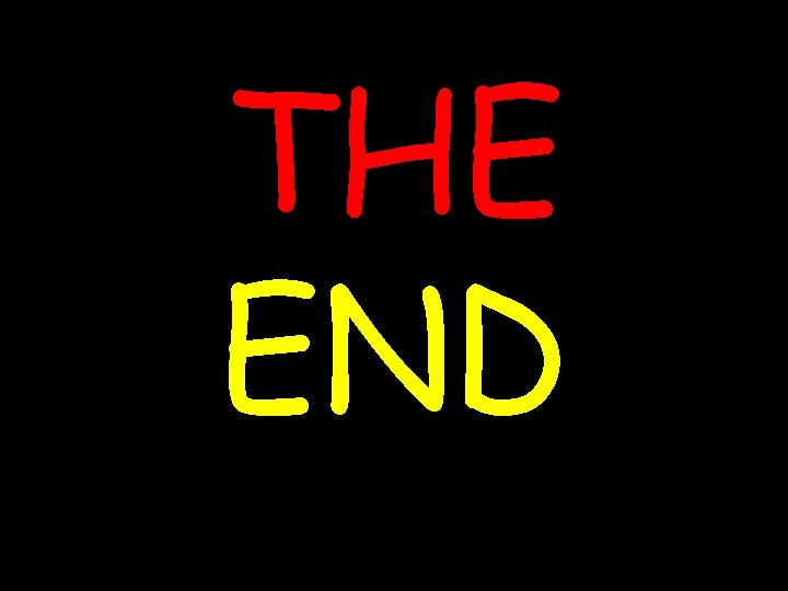 THE END 