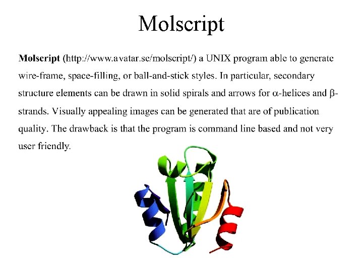Molscript 