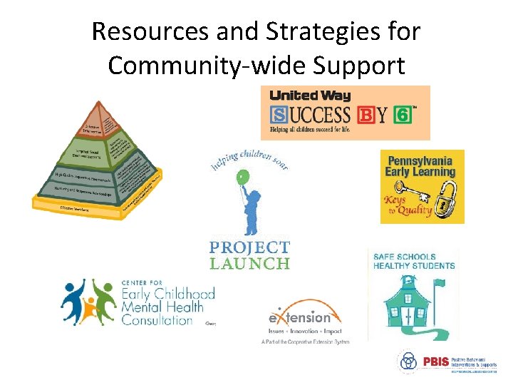 Resources and Strategies for Community-wide Support 