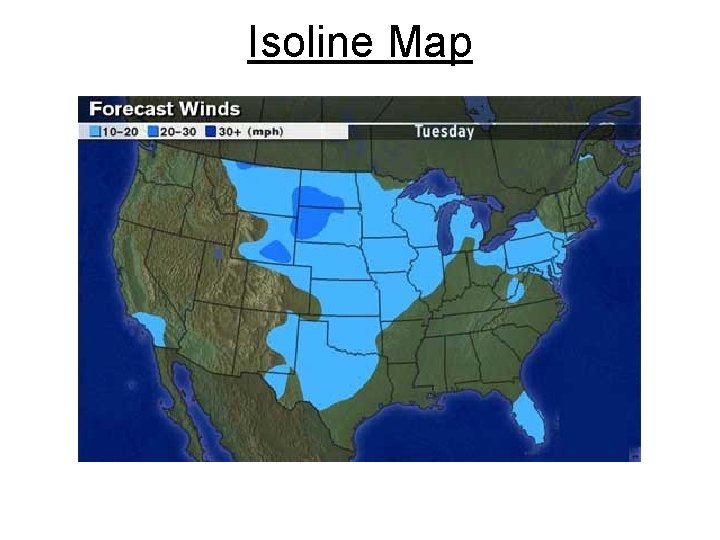 Isoline Map Isoline Map