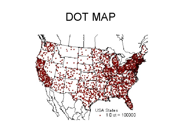 DOT MAP DOT MAP