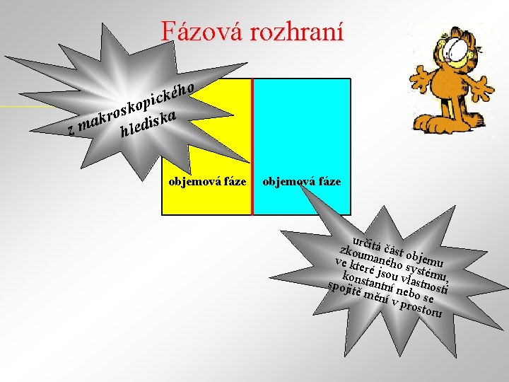 Fázová rozhraní o h é k c i p o sk ka o r