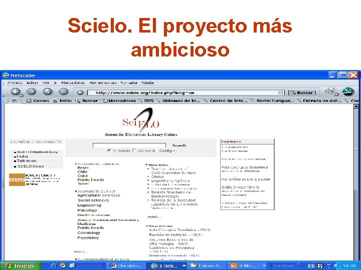 Scielo. El proyecto más ambicioso 