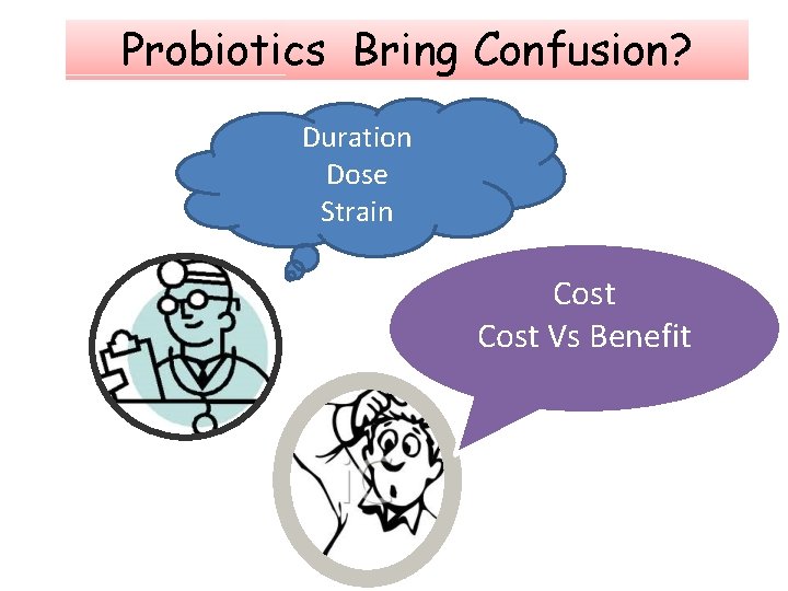 Probiotics Bring Confusion? Duration Dose Strain Cost Vs Benefit 