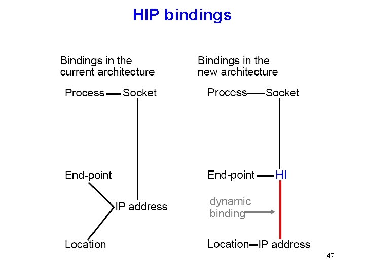 HIP bindings 47 
