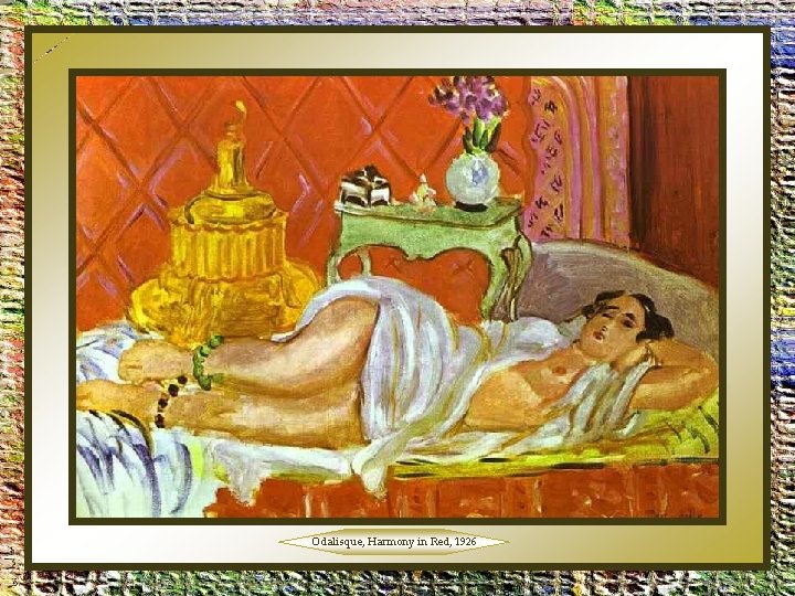 Odalisque, Harmony in Red, 1926 