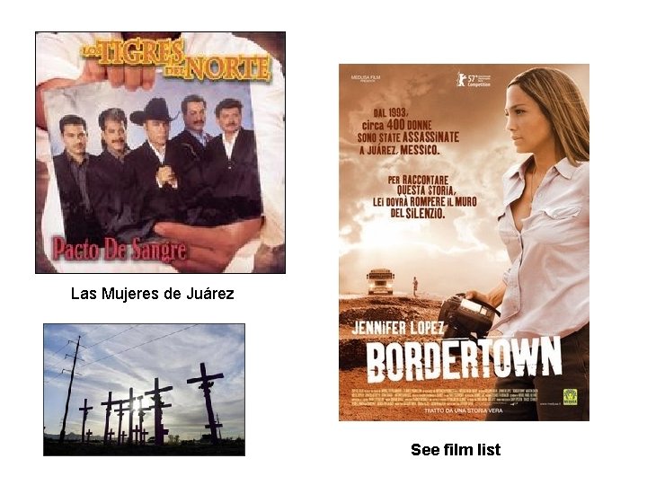 Las Mujeres de Juárez See film list 