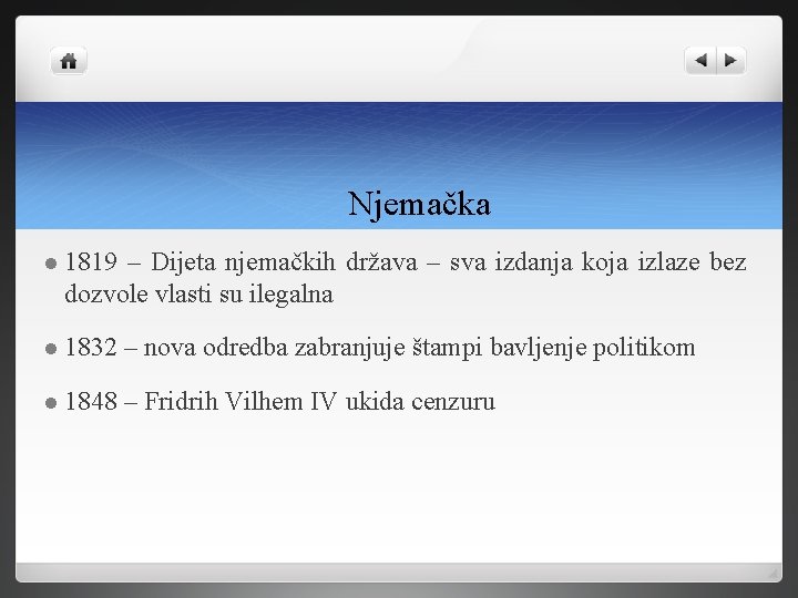 Njemačka l 1819 – Dijeta njemačkih država – sva izdanja koja izlaze bez dozvole